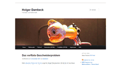 Desktop Screenshot of hdambeck.de