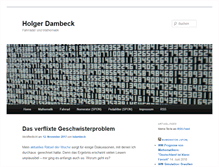 Tablet Screenshot of hdambeck.de